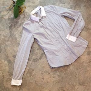 5/$15 H&M Contrast Two tone button up shirt